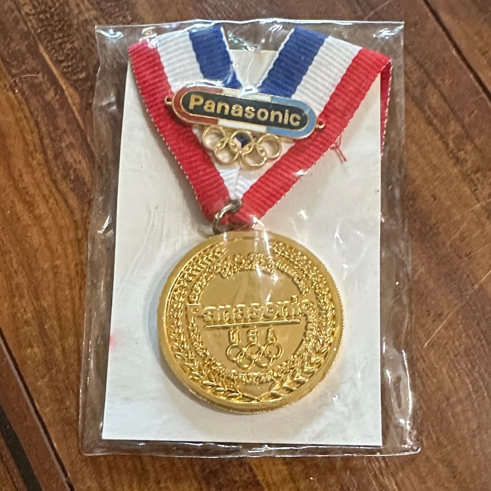 Vintage Panasonic Olympic Gold Medal Promo‎